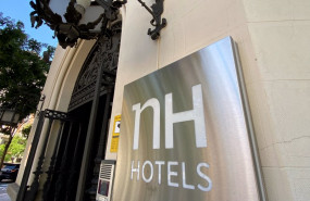 ep entrada al hotel nh alonso martinez en madrid espana