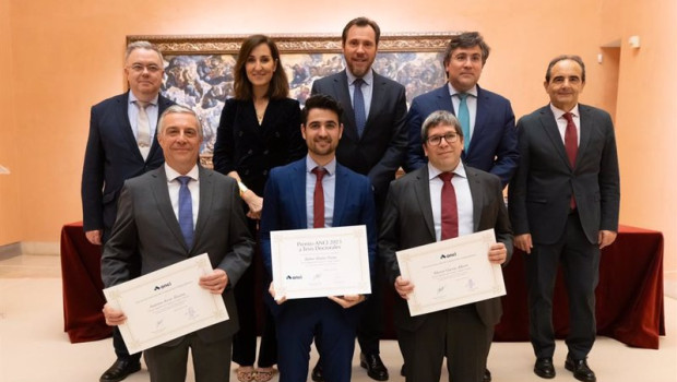 ep entrega del premio anci a tesis doctorales al ingeniero ruben munoz pavon en su xxv edicion