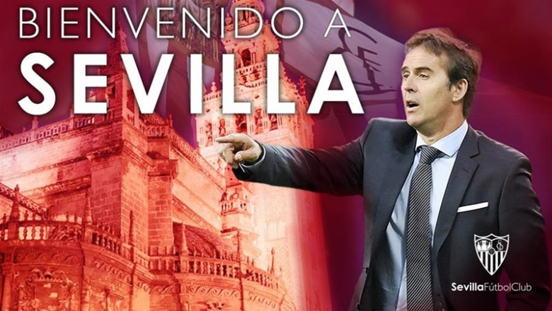 El Sevilla anuncia el fichaje de Lopetegui | SEVILLA FC ep futbol- sevilla anunciafichajelopeteguilas tres proximas temporadas
