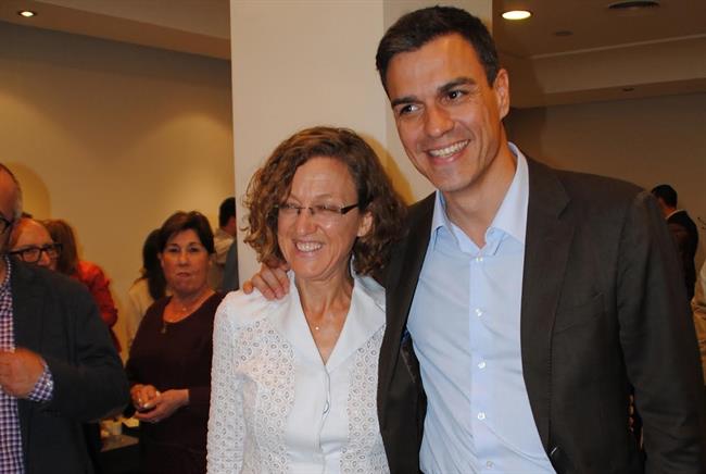 Gloria Rojas y Pedro Sánchez | EUROPA PRESS/PSOE DE MELILLA ep gloria rojaspedro sanchez