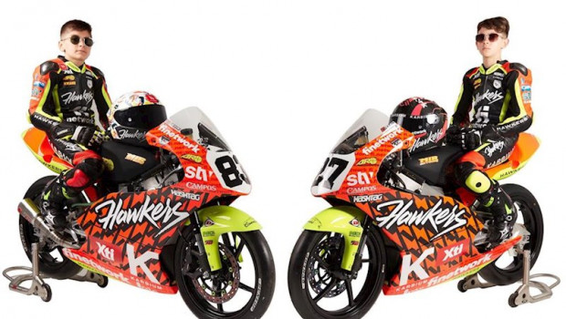 ep hawkers volvera a apoyar a los jovenes pilotos del motociclismo espanol