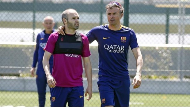 ep iniestaa luis enriqueun entrenamiento