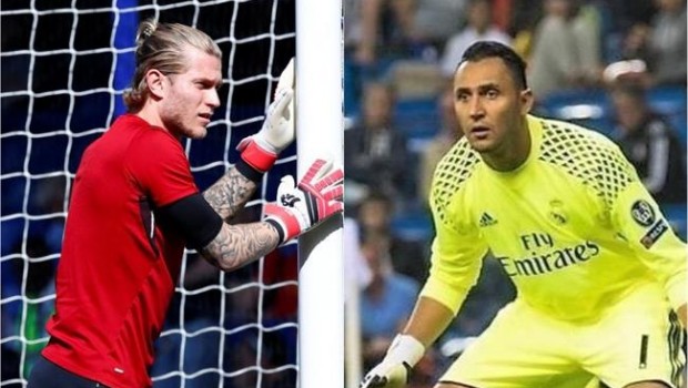 ep karius liverpool y keylor navas real madrid
