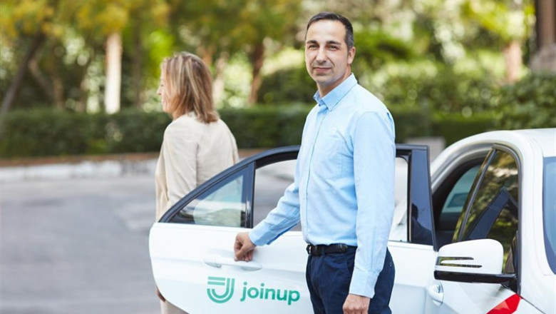 ep la aplicaciontaxi joinup ha lanzadonueva imagenmarcaun rebrandingtodoselementos identificativos