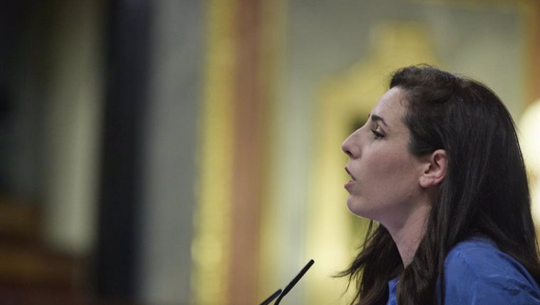 La diputada de Vox, Rocío de Meer, interviene en una sesión plenaria en el Congreso | Jesús Hellín - Europa Press ep la diputada de vox rocio de meer interviene en una sesion plenaria en el congreso