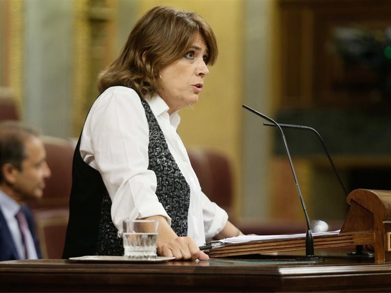 ep la ministra de justicia dolores delgado en el congreso