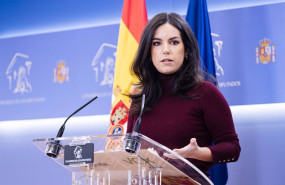 ep la portavoz de vox en el congreso pepa millan durante una rueda de prensa anterior a la junta de