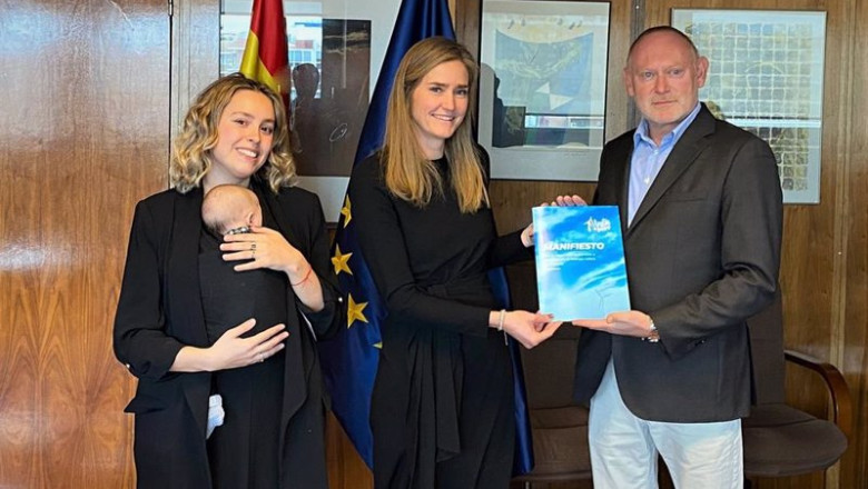 ep la secretaria de estado de energia sara aagesen con representantes del movimiento vientos de ep la secretaria de estado de energia sara aagesen con representantes del movimiento vientos de