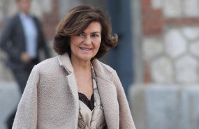 ep la vicepresidenta del gobierno en funciones carmen calvo en su llegada al acto institucional por
