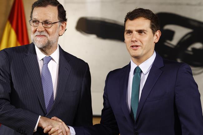 Mariano Rajoy y Albert Rivera | EUROPA PRESS ep mariano rajoyalbert rivera 20170514110603