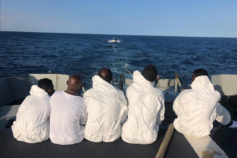 ep marineros somalies rescatados por la fragata espanola canarias