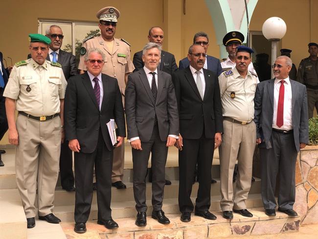 El ministro del Interior, Fernando Grande-Marlaska, en Mauritania | MINISTERIO DEL INTERIOR ep ministrointerior fernando grande-marlaska en mauritania