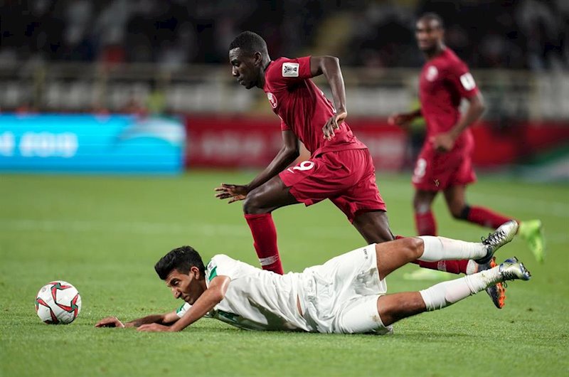 ep partido de la seleccion de iraq ante qatar de copa de asia 2019