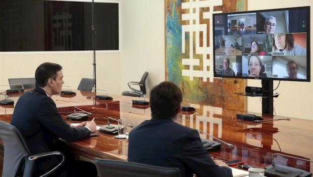 ep pedro sanchez constituye el comite cientifico del covid-19 junto a salvador illa y seis