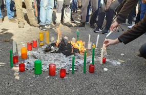 ep quema de fotocopias de la constitucion ante la delegacion del gobierno en catalunya en barcelona