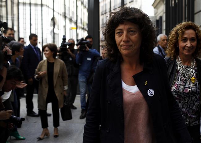 Teresa Jordà y Ester Capella acuden a la votación de los Presupuestos | Europa Press ep teresa jord y ester capella acudenla votacionlos presupuestos