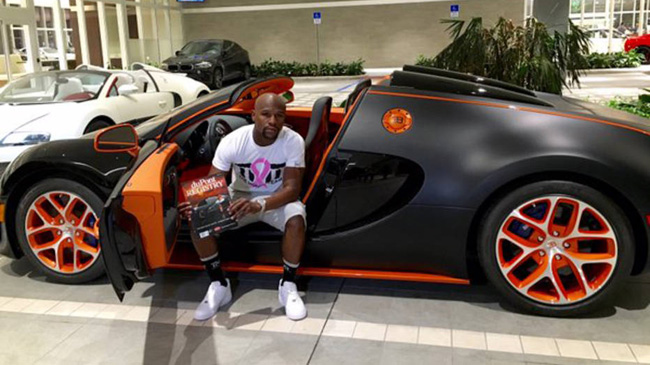Floyd Mayweather. mayweather-bugatti