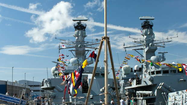 royal navy dl hms north thumberland type 23 frigate