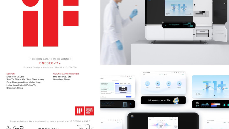 MGI's T1+ gene sequencer wins iF Design Award t1 20260525150005