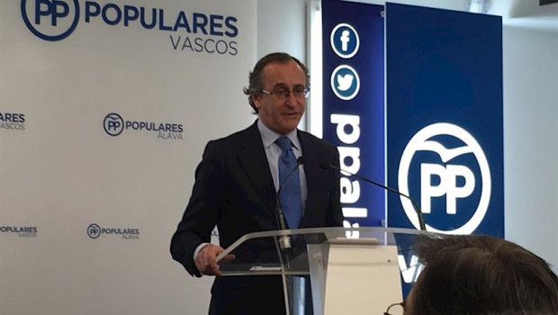 ep alonso pp responsabiliza a urkullu de los contratos bajo sospecha adjudicados a un miembro del