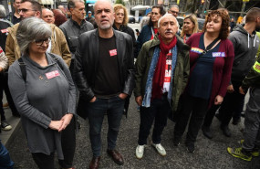 ep archivo   i d la secretaria ccoo de la comunidad de madrid paloma lopez el secretario general de