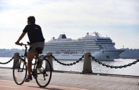 ep archivo   puerto de a coruna a 11 de septiembre de 2021 en a coruna galicia espana