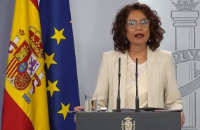 ep archivo   rueda de prensa telematica de la ministra de hacienda y portavoz del gobierno maria
