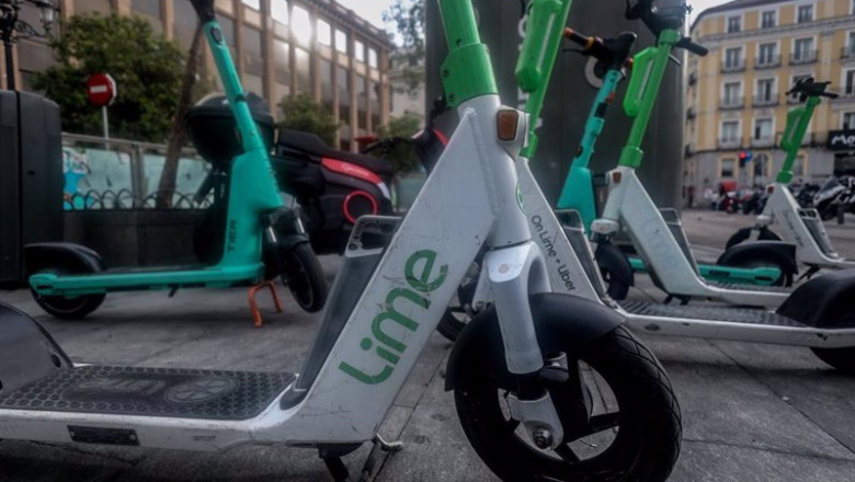 ep archivo   varios patinetes electricos a 7 de septiembre de 2024