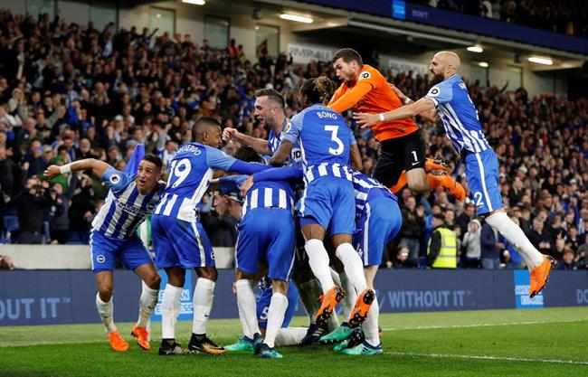 El Brighton & Hove Albion celebra su permanencia en Premier | BRIGHTON & HOVE ALBION ep brighton hove albion celebrapermanenciapremier