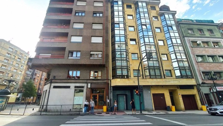 EUROPA PRESS ep edificio de viviendas en oviedo en una foto de archivo