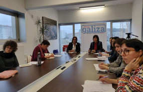 ep el bng y su lider ana ponton reunidas con colectivos y asociaciones feministas