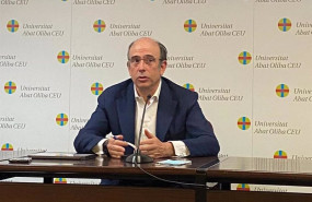 ep el consejero delegado de enagas marcelino oreja durante el encuentro