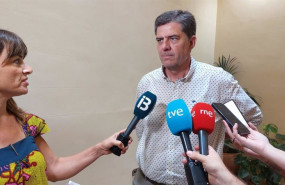 ep el conseller de turismo cultura y deportes jaume bauz en declaraciones a los medios