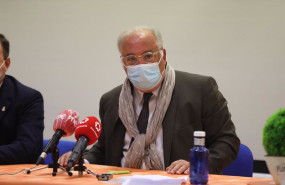 ep el director general de trafico pere navarro comparece ante los medios durante su visita a la