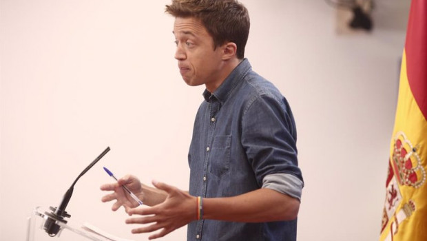 ep el lider de mas pais inigo errejon interviene en una rueda de prensa anterior a una junta de