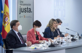 ep el ministro de agricultura pesca y alimentacion luis planas la ministra portavoz isabel rodriguez