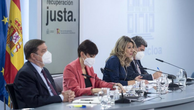 ep el ministro de agricultura pesca y alimentacion luis planas la ministra portavoz isabel rodriguez