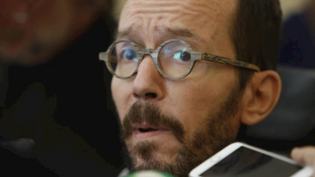 ep el secretario de accion de gobierno de podemos pablo echenique ofrece declaraciones a los medios