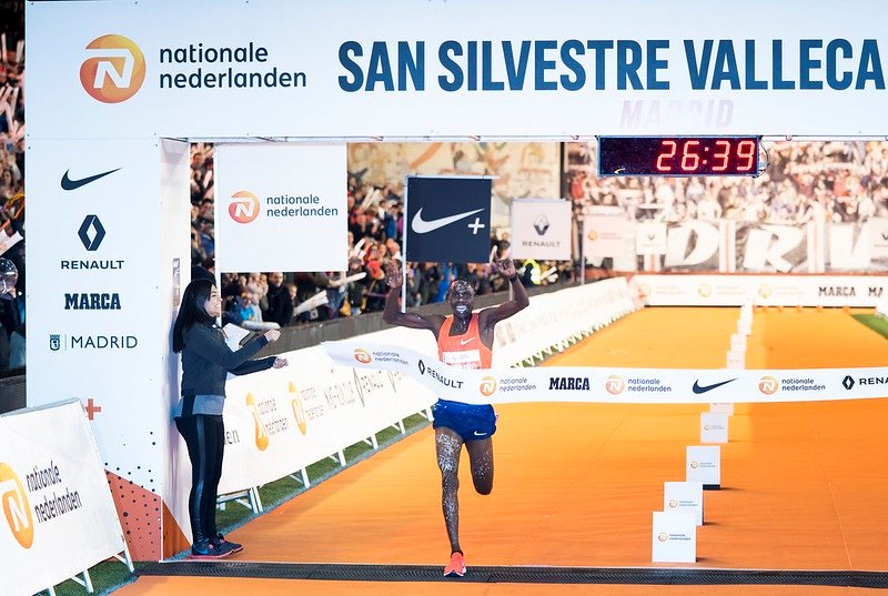 ep el ugandes jacob kiplimo gana la san silvestre vallecana de 2018