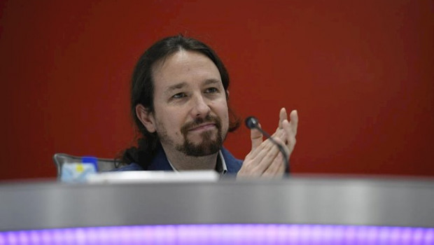 ep el vicepresidente segundo y ministro de derechos sociales y agenda 2030 pablo iglesias aplaude