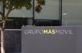 ep fachada de la empresa grupo mas movil ubicada en madrid espana