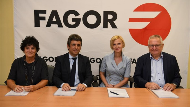 Firma del acuerdo entre Amicay Fagor | AMICA ep firma del acuerdo entre amicay fagor