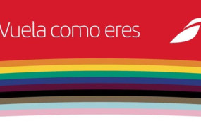 ep iberia participa por primera vez en la manifestacion del orgullo lgtbiq con una carroza