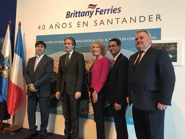 Inauguración de la exposición de los 40 años de Brittany Ferries en Santander | EUROPA PRESS ep inauguracionla exposicionlos 40 anosbrittany ferriessantander