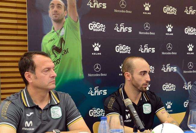 Jesús Velasco en rueda de prensa con Ricardinho | SANDRA SANTIAGO ep jesus velascoruedaprensaricardinho