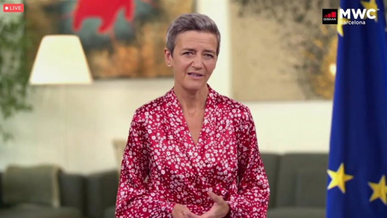 ep la comisaria europea de competencia margrethe vestager ha destacado este lunes en el mobile world ep la comisaria europea de competencia margrethe vestager ha destacado este lunes en el mobile world