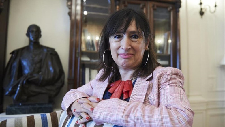 La coordinadora de Evaluación de Proyectos V Centenario (Ministerio de Cultura y Deporte), Pilar Torre | UIMP/JUANMA SERRANO ep la coordinadoraevaluacionproyectos v centenario ministerioculturadeporte pilar torre