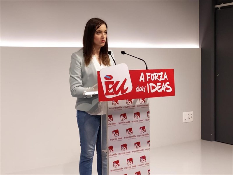 ep la diputada de comun da esquerda y coodinadora nacional de esquerda unida eva solla