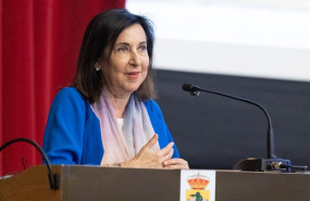 ep la ministra de defensa margarita roblesdurante una visita al hospital central de la defensa gomez