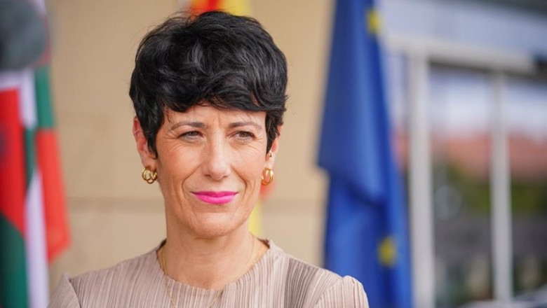 ep la ministra de inclusion seguridad social y migraciones elma saiz en vitoria ep la ministra de inclusion seguridad social y migraciones elma saiz en vitoria